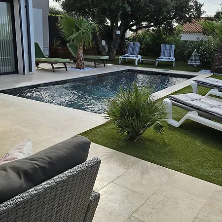 Villa Moderne Avec Piscine Privee, Climatisation Et Parking, 4 Chambres, 8 Pers. - Fr-1-768-103 Saint-Peïre-sur-Mer